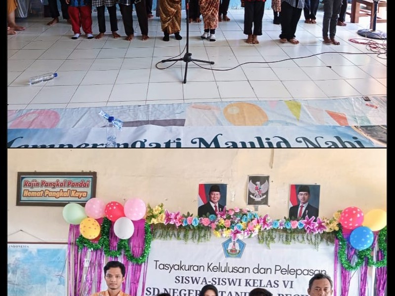 TASYAKURAN KELULUSAN DAN PELEPASAN SISWA-SISWI KELAS 6